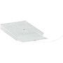 JAM Paper Premium Plastic Filing Envelope with Button & String Closure, Clear, 3/Pack (472B1CLX3)~#|#~FB8DFABF-C2B3-46BB-B7BFAC61C1D83000_sc7