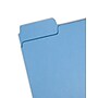 Smead SuperTab File Folder, Oversized 1/3-Cut Tab, Letter Size, Blue, 100/Box (11986)~#|#~FB920473-FA1F-4277-A566411A05370F5F_sc7
