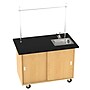 Diversified Woodcrafts Kinetic Mobile Demo Center Rectangular Demonstration Table, 48" x 28", Oak (4222K)~#|#~FB920E1A-B7EE-41F1-9BB41CEB527A33E1_sc7