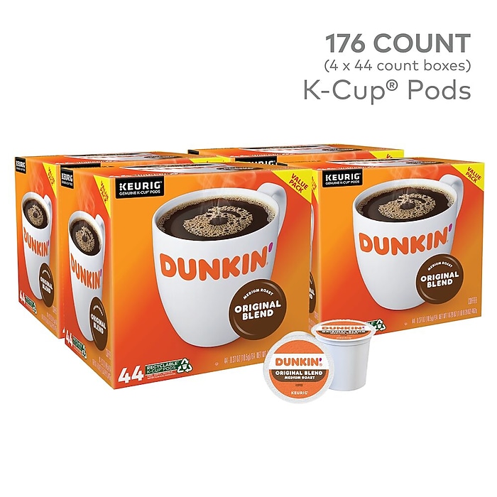 Dunkin' Original Blend Coffee Keurig® K-Cup® Pods, Medium