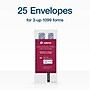 Adams 2025 1099 Tax Envelopes, 3-Up Format, Double-Window, Security Tinted, Peel & Seal, White, 25/Pack (STAX3-25)~#|#~FB94F56A-45CF-4984-847A65400A7A8E61_sc7