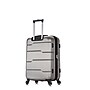 DUKAP Rodez 24" Hardside Suitcase, 4-Wheeled Spinner, TSA Checkpoint Friendly, Silver (DKROD00M-COA)~#|#~FB9F7A2B-6CFD-41E4-B3B8E2DC69D5F0BD_sc7