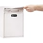 AdirOffice Steel Large Wall Mounted Interoffice Mailbox Drop Box, Combination Lock, White (631-04-WHI-KC)~#|#~FBA29C8E-88A7-49D7-877A003442A0B647_sc7