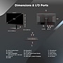 ViewSonic 24" FHD 120Hz LCD Monitor, Height Adjustable, Black (VG2441V)~#|#~FBA35B57-CF61-452E-957464F14DBA5E07_sc7