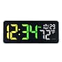 La Crosse Technology Color-Changing Digital LED Wall Clock with Indoor Temperature (513-1411)~#|#~FBA96031-6135-478E-930BCB1F7CDE1167_sc7