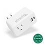 Plugable Wall Outlet Extender with USB-C and USB Charger, White (PS1-CA1)~#|#~FBA9BBA6-69E0-483D-9B9AA79E580ECCE6_sc7