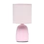 Simple Designs Table Lamp, Light Pink (LT1134-LPK)~#|#~FBA9DE58-8135-499D-BA85FD372E247A8A_sc7