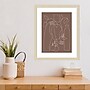 Amanti Art Shape Of Truth by Shatha Al Dafai Wood Framed Wall Art Print, 17" x 21" (A42675531979)~#|#~FBADB94D-FF05-4999-AD0F553D30CA1935_sc7