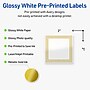 Avery Laser/Inkjet Square Multipurpose Labels, 2" x 2", White, 120/Pack (S00-DHT)~#|#~FBAE0CCA-BE0A-486C-A897B5FFD5423816_sc7