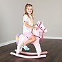 Happy Trails Rocking Horse Ride on Unicorn, Multicolored (80-BF012)~#|#~FBB1E48A-887B-4287-9C2B803749987857_sc7