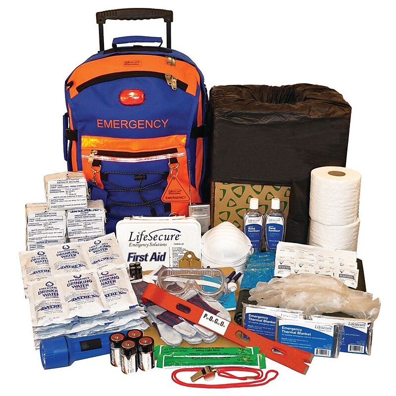 MobileAid SecurEvac High-Visibility Evacuation & Shelter-In-Place 30-Person Lockdown Emergency Preparedness Kit (10850) image 1