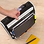 Five Star 2" 3-Ring Zipper Binders, Black/Gray (29052IT8)~#|#~FBBE51AB-9967-4239-A469CA458786CF0B_sc7