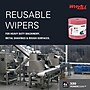 WypAll PowerClean X80 Cloth Cleaning Wipers, 16.8" x 12.5", Red, 475 Sheets/Roll (41055)~#|#~FBBFDE9D-4A8C-4FF3-83A774C94FC8E945_sc7