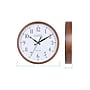La Crosse Technology Atomic Analog Wall Clock, Wood, 12.80" (404-50447)~#|#~FBC00491-B2AC-4B92-B7AFC05ED6A0C59F_sc7