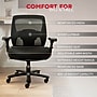 Staples Driscott Ergonomic Fabric Managers Big & Tall Chair, 400 lb. Capacity, Black (28354)~#|#~FBC3E6DD-5031-4983-8B44EBF30A7993AB_sc7