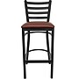 Flash Furniture Metal Back Vinyl Restaurant Barstool, Burgundy (XUDG697BBARBRV)~#|#~FBC7B77E-B912-4181-B8D9FED759F75E9B_sc7
