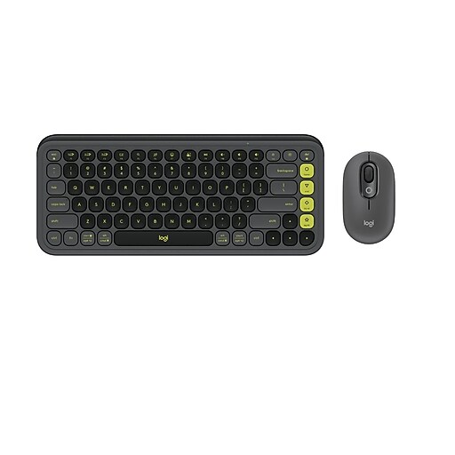 Logitech POP Icon Wireless Keyboard and Optical Mouse Combo