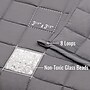 DMI Microfiber Weighted Blanket, 80″ x 60″, 17lbs, Grey (650-1114-0600)~#|#~FBCC8F87-12C1-40A7-8B96CF8411A4FD10_sc7
