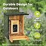 Birdfy Feeder Bamboo Mini with Camera, Solar Panel and Free AI Lifetime Subscription, Black & Brown (EPPAMBNI8412110)~#|#~FBCF7481-8A95-4708-8801249233688CF1_sc7