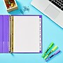 Avery Big Tab Insertable Paper Dividers, 8 Tabs, White (11124)~#|#~FBD1F34B-2BCF-4EBD-AF83C922C690FAC7_sc7