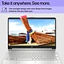 HP 15.6" Laptop, Intel Core i3-1215U, 8GB RAM, 256GB SSD, 8.5 hours + Battery, Windows 11, Natural Silver (8J0Z6UA#ABA)~#|#~FBD50746-3799-452D-8E971473A862EEF6_sc7