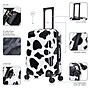 InUSA Prints 26.82" Hardside Suitcase, 4-Wheeled Spinner, TSA Checkpoint Friendly, Cow Animal Print (IUAPC00M-COW)~#|#~FBD5CA3B-5A14-4756-A95A0F5A4A397D6E_sc7