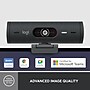 Logitech Brio 500 HD 1080p Webcam, 4 Megapixels, Graphite (960-001493)~#|#~FBD684B5-56F6-4FA5-8BA059B60FA76E86_sc7