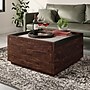 Sauder Manhattan Gate 31"W x 31"D Coffee Table, Rich Walnut (430360)~#|#~FBD8DEBD-F09C-44C0-B490B271E22FCF88_sc7