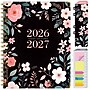 2026-2027 Excello Brands 8.5" x 11" Academic Weekly & Monthly Planner, Paperboard Cover, Black Floral Pink (FSHN-AY26-8511-06)~#|#~FBDD5179-0DEC-4025-A7898083CFB68E6F_sc7