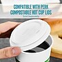 Perk™ Eco Compostable Paper Hot Cup, 10 Oz., White/Green, 50/Pack (PK56223)~#|#~FBDD57E9-FE9B-49EF-A866724B58DB6540_sc7