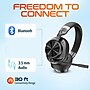 Delton M320 Wireless Active Noise Canceling Over-Ear Headphones, Bluetooth, Black (DHBM320)~#|#~FBE2412A-2453-40B2-AF264DF0C8DA2EF6_sc7