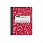 Staples® 1-Subject Composition Notebooks, 7.5" x 9.75", Specialty Ruled, 100 Sheets, Green (11624-CC)~#|#~FBE36BFC-385E-4E83-A7EE703E015F75F4_sc7