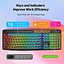 SaharaCase Wireless Ergonomic Gaming Keyboard and Laser Mouse Combo, Black (KB19)~#|#~FBE5C3D0-080D-4022-9006C1065018BCA1_sc7