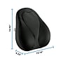 Mount-It! Ergo Collection Memory Foam Curved Back Support, Black (MI-1105)~#|#~FBE8F6CC-4A70-48DC-98D06B790C3B093B_sc7