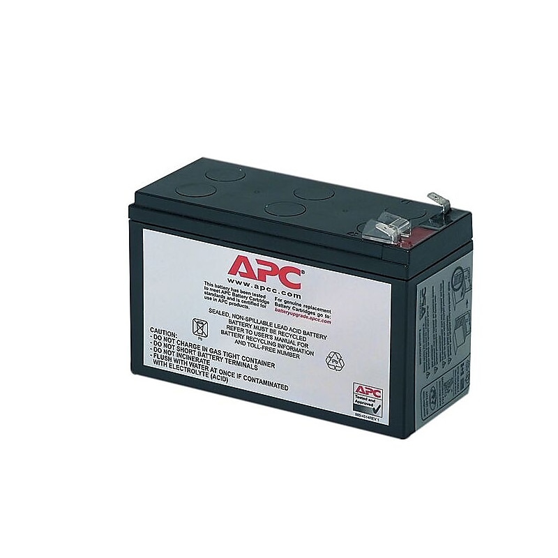 APC UPS Replacement Battery Cartridge #2, Black (RBC2) image 1