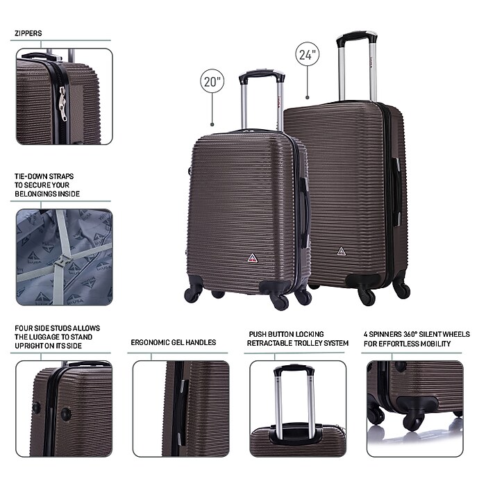 【絶版】ナカムラ　1/20　マークⅡ－L　サバンナクーペ　セット InUSA Royal 2-Piece Hardside Spinner Luggage Set, TSA Checkpoint