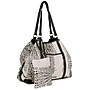 Karla Hanson Reversible Faux Leather Tote Bag, Eva Print Black Beige (U17814BKBGE)~#|#~FBED5077-4344-40D2-B7D600870F7BFB55_sc7
