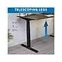 Mount-It! Ultimate 55"W Electric Rectangular Adjustable Standing Desk, Adrift/Black (MI-18080)~#|#~FBEEB7C5-F378-4234-A0C6D9C764C52E3A_sc7