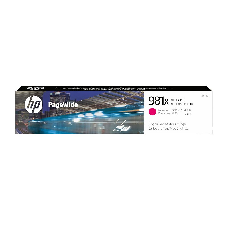 HP 981X Magenta High Yield Ink Cartridge, Prints Up to 10,000 Pages (L0R10A) image 1