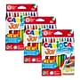 CARIOCA Joy Washable Kids Marker, Fine Tip, Assorted Colors, 12/Pack, 3/Bundle (CRA40614-3)~#|#~FBF32168-7AAC-4954-A69F4DA80DE1053A_sc7