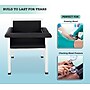 Viva Comfort Blood Drawing Chair, 1 Fixed Arm, 1 Flip Up Arm, Black (ADI997-02-BLK-MK)~#|#~FBF321D5-715E-4E41-8CA2CD06AADCB2C2_sc7
