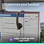 Logitech H570e USB-A Noise Canceling Mono Over-the-head Headset, MT Certified (981-001424)~#|#~FBF546E2-F2A6-4EBF-957063C573A65779_sc7