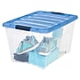 IRIS Stack & Pull 54 Qt. Latch Lid Storage Box, Clear (100242)~#|#~FBF6A797-2A9B-4AB2-95E11DF49D6F9CE3_sc7