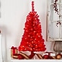 Nearly Natural Red Artificial Christmas Tree, 3' (T3306)~#|#~FBF9B3FA-BAA3-4839-BDC5D2332672A97A_sc7