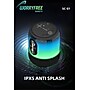 Worryfree Gadgets WSC-01 Wireless Bluetooth Portable Speaker with Microphone, Water Resistant, Black (WSC01-BLK)~#|#~FBFBDE8F-A27C-4305-BD8223C40DC1ED7A_sc7