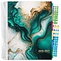 2026-2027 Excello Brands 8.5" x 11" Academic Weekly & Monthly Teacher Planner, Paperboard Cover, Teal Gold Marble~#|#~FC005F19-5EFC-4273-81B41CD71DF09262_sc7
