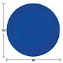 Creative Converting Touch of Color 10" Paper Plates, Cobalt Blue , 240 Plates/Carton (503147B)~#|#~FC063DEA-7E5D-4015-80FFAAF545474159_sc7