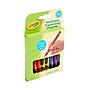 Crayola Washable Triangular Crayon, Assorted Colors, 8/Pack (81-1460)~#|#~FC090E2D-3FA8-459F-B9ACF9C1238EE6FB_sc7
