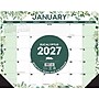 2027 Willow Creek Eucalyptus 22" x 17" Monthly Desk Pad Calendar, Assorted Colors (66577)~#|#~FC0A6063-6F28-4CCE-A3B7AAB35ABA175B_sc7