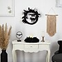 Nearly Natural Halloween Black Cat and Bat Boo Twig Wreath, 22" (W1207)~#|#~FC0F9AB3-5F16-4A07-B3ED1ACF56E8B84A_sc7